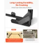 Gate Corner Brace Bracket, 2 Sets, Anti Sag Gate Frame Hardware Kit, Gate Frame Brace Bracket with Latch Lock, Screws, for Shed 