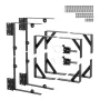 Gate hjørnebøjlebeslag 2 sæt Anti Sag Gate Frame Hardware Kit