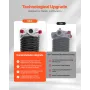 Garage Door Torsion Springs, Pair of 0.234 x 2 x 28 in, 16000 Cycles, Electrophoresis Black Coated for Replacement, Garage Door 