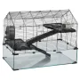 Wire Hamster Cage Habitat 29.5in gnaver Gerbil Small Animal
