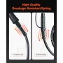 200Amp Spool Gun with 20FT Cable, Compatible with Hobart lronMan 240 Mig Welders, Suitable for 0.030" and 0.035" Flux Core/Solid