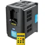 Variable Frequency Drive, AC 220V Input 4KW Variable Frequency CNC Drive Inverter Converter, VFD 5.5HP 1 or 3 Phase Input, 3 Pha