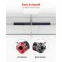 Garage Door Torsion Springs, Pair of 0.25 x 2 x 31 in, 16000 Cycles, Electrophoresis Black Coated for Replacement, Garage Door S