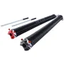 Garage Door Torsion Springs, Pair of 0.25 x 2 x 31 in, 16000 Cycles, Electrophoresis Black Coated for Replacement, Garage Door S