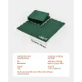 Dryland Tiles for Hockey Floor Mat, 12 x 12 in 8 Pcs Interlocking Versatile Training Surface, Dance Floor Tiles, Hockey Training