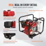 Gasoline Engine Water Pump, 51 mm(2-inch), 5 kW(7HP) 537 L/min(142 GPM), 45m(148ft) Lift, 6.7m(22ft) Suction, 4-Stroke Gas Power
