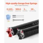 Garageport Torsion Springs par på 0,225 x 2 x 24 tommer med