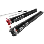 Garage Door Torsion Springs, Pair of 0.225 x 2 x 24 in, 16000 Cycles, Electrophoresis Black Coated for Replacement, Garage Door 