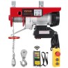 Electric Hoist Crane Winch 440 lbs 328 ft Wireless & 14 ft Wired Remote