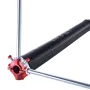 Garage Door Torsion Springs, Pair of 0.218 x 2 x 26 in, 16000 Cycles, Electrophoresis Black Coated for Replacement, Garage Door 