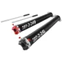 Garage Door Torsion Springs, Pair of 0.207 x 2 x 24 in, 16000 Cycles, Electrophoresis Black Coated for Replacement, Garage Door 