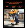 6,5 hk 196 cc brændstofkrafthopping Jack Vibratory Rammer