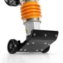 Jumping Jack Compactor, 6.5 HP Vibratory Rammer Fuel-Powered 196 cc Engine Tamper, 3600 lbs Impact Force, 26" Max Compaction Dep