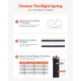 Garageport torsion Springs par på 0,25 x 2 x 32 tommer med