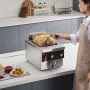 Commercial Deep Fryer, 1750W Electric Countertop Fryer with Basket, 9Qt /8.5 L Single Oil Fryer, 1mm Thickened Stainless Steel, 