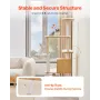 Large Cat Tree, 68.9 inches Tall, Cat Tower, Multi-level Cat Condo Furniture Activity Center with Cozy Perches, Sisal Scratching