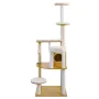 Large Cat Tree, 68.9 inches Tall, Cat Tower, Multi-level Cat Condo Furniture Activity Center with Cozy Perches, Sisal Scratching