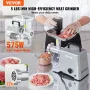 Kommerciel elektrisk kødslibemasse 5 lb/min kapacitet 575W