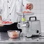 Kommerciel elektrisk kødslibemasse 5 lb/min kapacitet 575W
