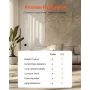 3d vægpaneler 4 Pack 48x24 '' PU-sten-look 32 kvadratmeter