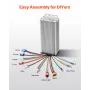 48V 2000W Electric Brushless DC Motor Kit med opgraderet