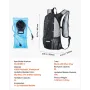 Hydration Backpack with 2L TPU Water Bladder, Hydration Pack Backpack, Lightweight Hiking Water Backpack for Men Women, Hydro Wa