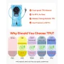 Hydration Backpack, 25L Insulated Hydration Pack Backpack with 2L TPU Water Bladder, Hiking Water Backpack with Storage for Men 