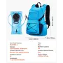 Hydration Pack Backpack 2L TPU Water Blære Biking Hiking Løb