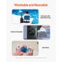 Pool Filter Balls for Sand Filter, 1.4 kg/3.1 lbs, Filter Balls Replace Pool Filter Sand, Reusable Blue Polyester Fiber Filter M