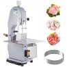 1100W Commercial Electric Meat Bandsaw Stainless Steel Bone Sawing Machine