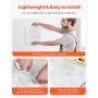 3D vægpaneler 33-pack 11.81x11.81 '' PVC 32 sq.ft dækning