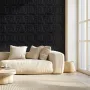 3D vægpaneler 33-pack 11.81x11.81 '' PVC 32 sq.ft dækning af