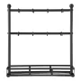 Kaffekrus Holder til bordplade 16 Hooks Cup -rack med