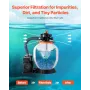 Poolfilterkugler til sandfilterpumpe Swimming Pool 1,5 lbs