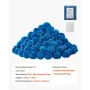 Pool Filter Balls for Sand Filter, 0.7 kg/1.5 lbs, Filter Balls Replace Pool Filter Sand, Reusable Blue Polyester Fiber Filter M