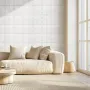 3D vægpaneler 33-pack 11.81x11.81 '' PVC 32 sq.ft dækning