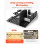 Gate Corner Brace Bracket, 2 Sets, Anti Sag Gate Frame Hardware Kit, Gate Frame Brace Bracket with Latch Lock, Screws, for Shed 