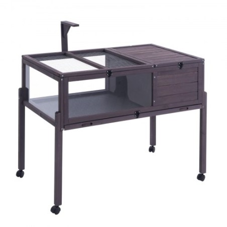 Træskildpaddehus Rolling Tortoise Habitat Indoor & Outdoor for Snakes