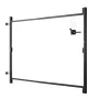 Gate Building Kit, Fits 60 to 96 in Wide Openings, Up from 4 to 5 ft High Fence, Adjustable Gate Building Kit, Anti Sag Full Gat