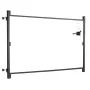 Gate Building Kit, Fits 60 to 96 in Wide Openings, Up from 4 to 5 ft High Fence, Adjustable Gate Building Kit, Anti Sag Full Gat