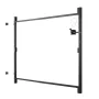 Gate Building Kit, Fits 40 to 72 in Wide Openings, Up from 4 to 5 ft High Fence, Adjustable Gate Building Kit, Anti Sag Full Gat