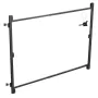Gate Building Kit, Fits 40 to 72 in Wide Openings, Up from 4 to 5 ft High Fence, Adjustable Gate Building Kit, Anti Sag Full Gat