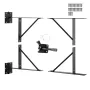 Gate Corner Brace Bracket Anti Sag Gate Frame Hardware Kit til