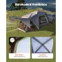 SUV campingtelt udendørs SUV-telt med markise vandtæt til 5-8