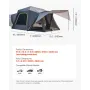 SUV campingtelt udendørs SUV-telt med markise vandtæt til 5-8