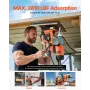 IC Drill 1450W 2810 lbf Portable Mag Drill Press 1.6 i kedelig