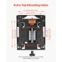 Seat Suspension Kit Without Seat Slider Track, Universal Air Ride Seat Suspension for Zero Turn Lawn Mower, Adjustable Tractor S