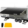 RV Markise stof RV Camper Trailer Udskiftning Stof 18 ft trækul Fade