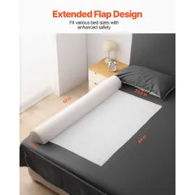 Småbørns seng kofanger 52 i ikke-skridsikre skum sengebane kofanger letvægt