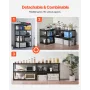 Opbevaringshylder 24 "D X 48" W X 72 "H 5-lags
